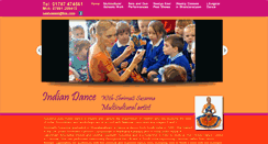 Desktop Screenshot of indian-dance.co.uk